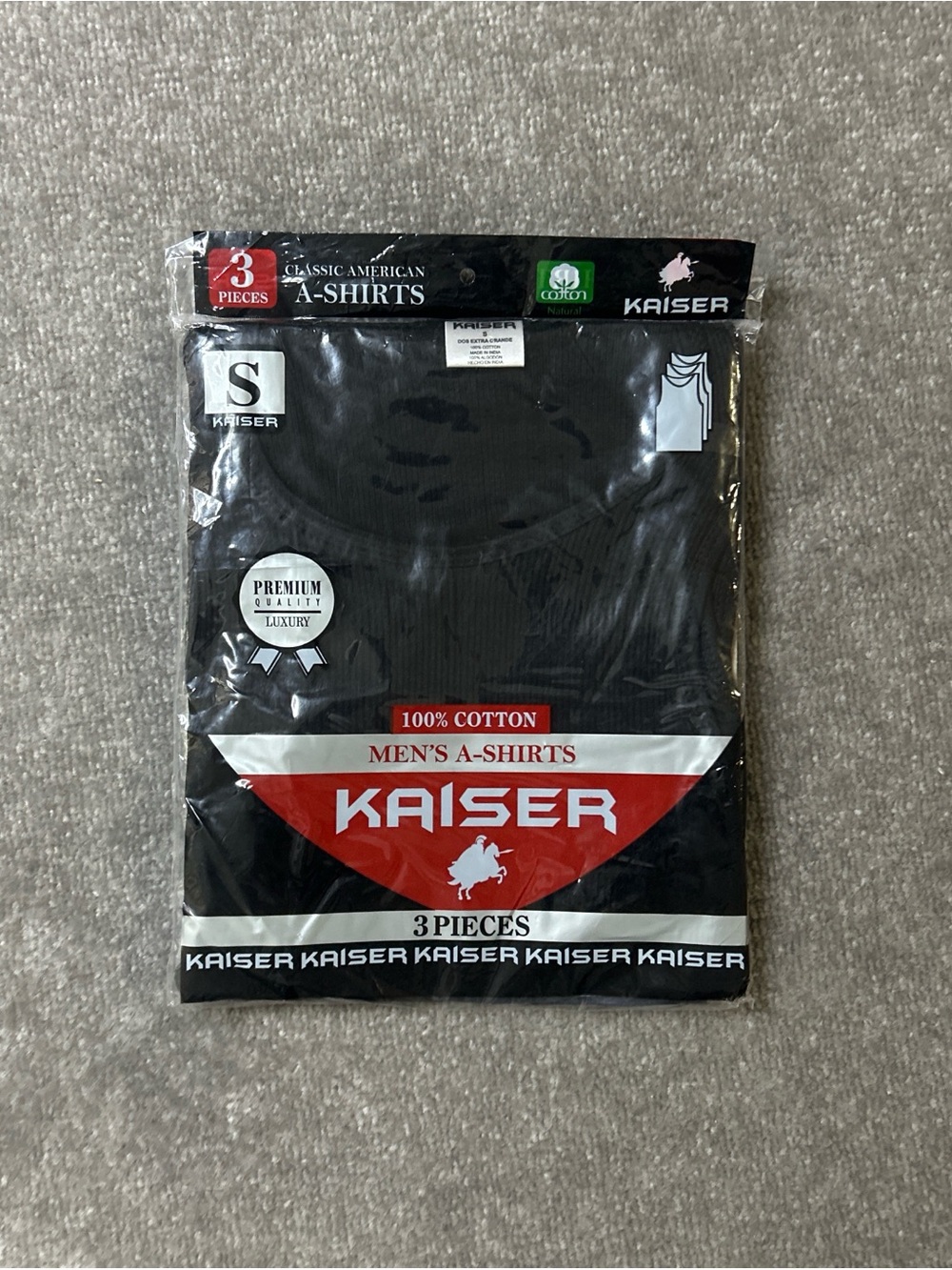 Kaiser Tank Tops 3 Pack S